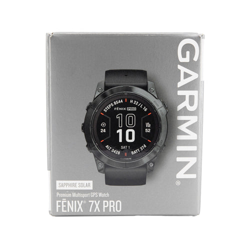 Garmin 010-02778-11 fēnix® 7X Pro – Sapphire Solar Edition Solar Men's Watch