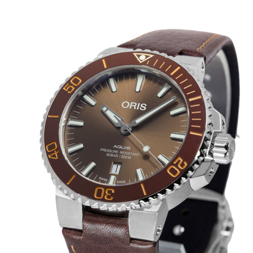 01 733 7730 4152-07 5 24 12EB-Oris Men's 01 733 7730 4152-07 5 24 12EB Aquis Auto