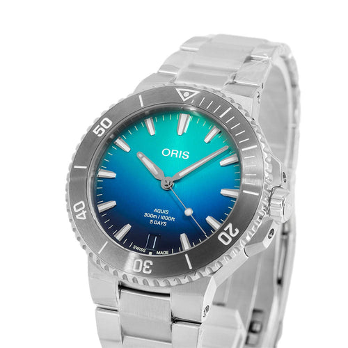 Oris 01 400 7790 4185-Set Aquis Great Barrier Reef Limited Edition IV