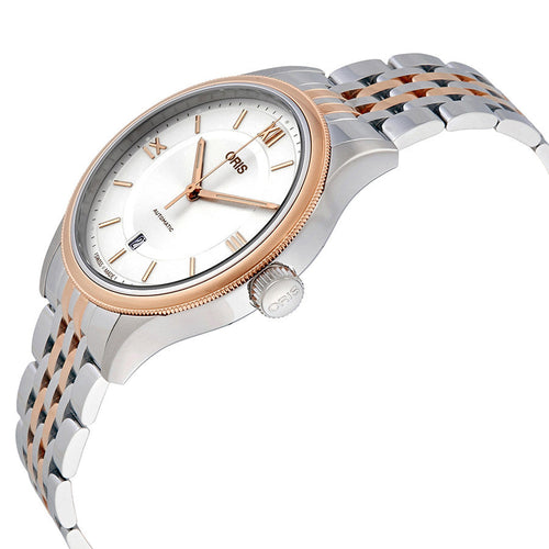 Oris 01 733 7719 4371-07 8 20 12  Classic Silver Dial Watch