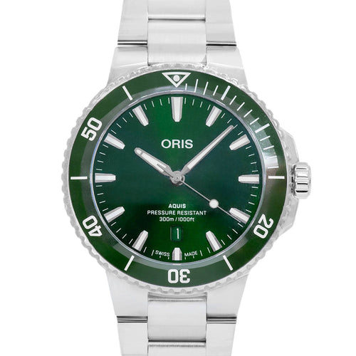 Oris Men's 01 733 7789 4157-07 8 23 04PEB Aquis Auto