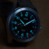 Oris 01 748 7756 4064-07 5 22 07LC Big Crown Black Dial Watch
