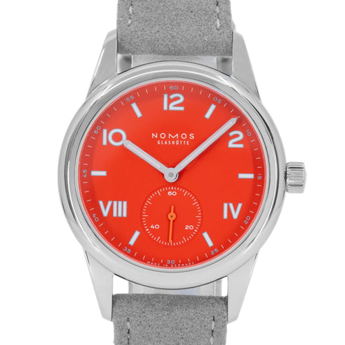 NOMOS Men's 716 Club Campus Nonstop Red Manual Winding