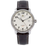 7656-5-Zeppelin Men's 7656-5 Graf Zeppelin White Dial Watch