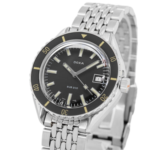 799.10.101.10-Doxa Men's 799.10.101.10 Sub 200 Sharkhunter Auto