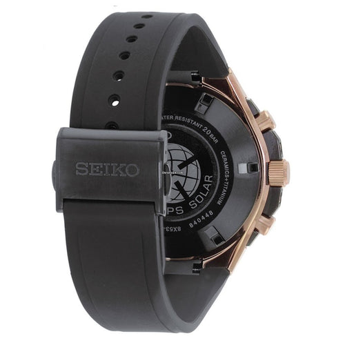 SSE170J1-Seiko Men's SSE170J1 Astron GPS Solar  Black Dial Watch