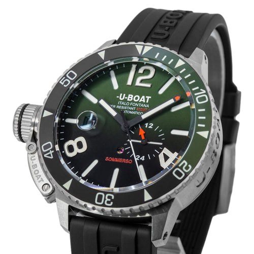 U-Boat Men's 9520 Sommerso 46 mm Ceramic Green Dial Auto