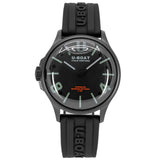 U-Boat Men's 9545 Darkmoon 40 mm Black Curved PVD