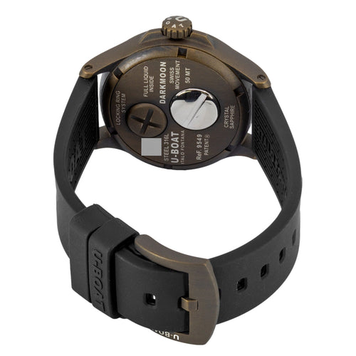 U-Boat Men's 9549 Darkmoon 40 mm Bronze Curved Dial Watch