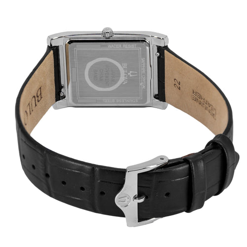 Bulova 96B445 Classic Rectangle Quartz Men's Watch