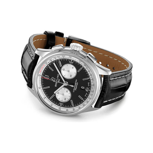 Breitling AB0118371B1P1 Premier Chrono Black Dial Watch