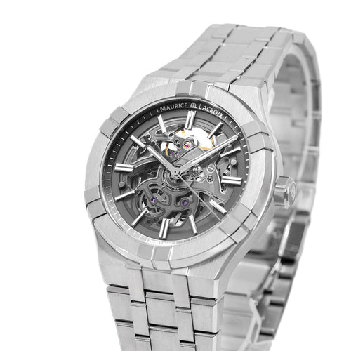 Maurice Lacroix AI6008-SS002-030-1 Aikon Skeleton 42mm Auto