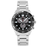 Citizen Men's AT2568-82E Sport Crono 43mm Eco-Drive