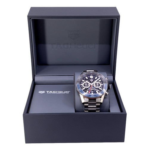 TAG Heuer Men's CBG2A1Z.BA0658 Carrera Calibre Heuer 02 GMT