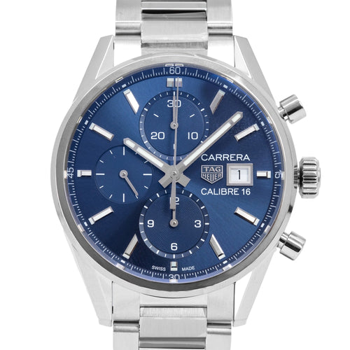 CBK2112.BA0715-Tag Heuer Men's CBK2112.BA0715 Carrera Blue Dial Auto Watch
