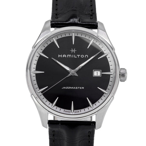 H32451731-Hamilton Men's H32451731 Jezzmaster Black Dial Quartz Watch