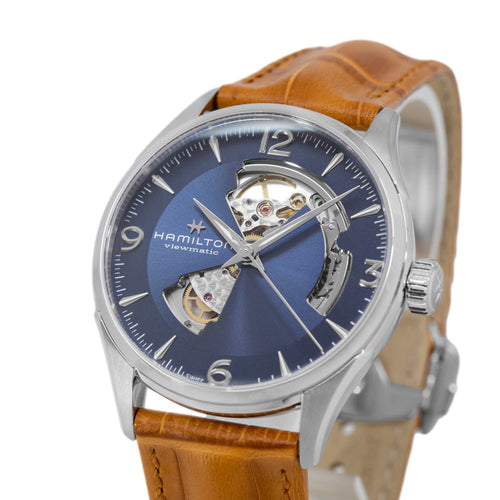 H32705541-Hamilton Men's H32705541 Jazzmaster Open Heart Auto