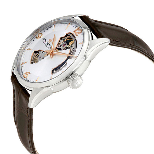 H32705551-Hamilton Men's H32705551 Jazzmaster Open Heart Auto Watch