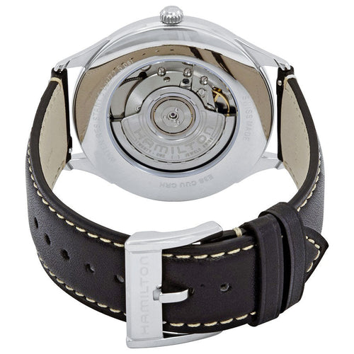 H38525721-Hamilton Men's H38525721 Jazzmaster Thinline Date Watch