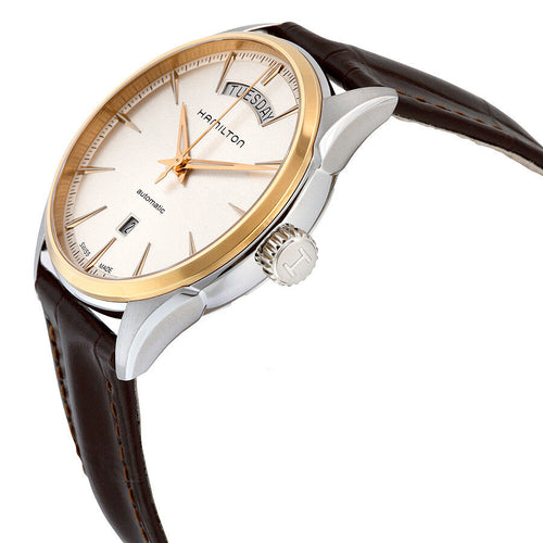 H42525551-Hamilton Men's H42525551 Jazzmaster Day Date Auto Watch