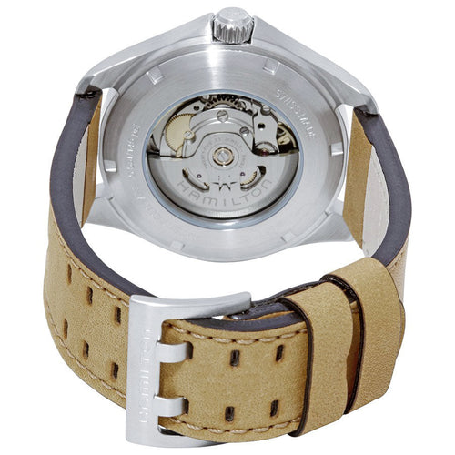 H64645531-Hamilton Men's H64645531 Khaki Pilot Day Date Auto Watch