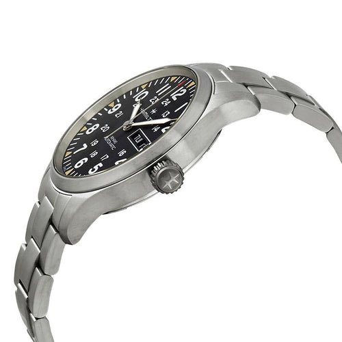 H70535131-Hamilton Men's H70535131 Khaki Field Day Date Watch