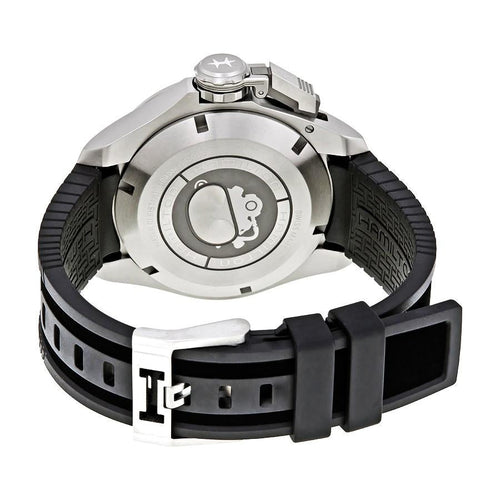 H77805335-Hamilton Men's H77805335 Khaki Navy Frogman Titanium Auto