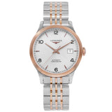 Longines Men's L2.821.5.76.7 Record 40mm Auto Chronometer