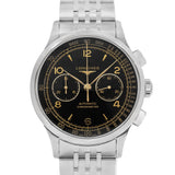 Longines Men's L2.921.4.56.6 Record 40mm Auto Chronograph
