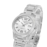 Longines Women's L3.376.4.76.6 Conquest Silver Dial Quartz