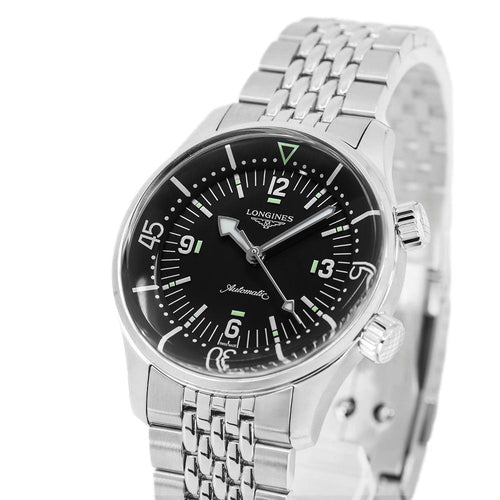 Longines Men's L3.764.4.50.6 Heritage Legend Diver Auto