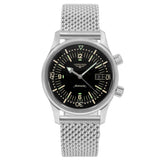 Longines Men's L3.774.4.50.6 Legend Diver Black Dial Auto