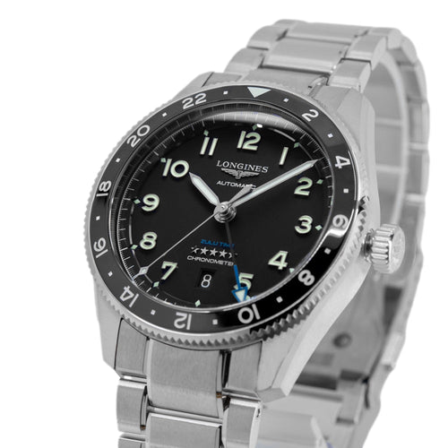 Longines L38124536 Spirit Zulu Time Automatic Men's Watch