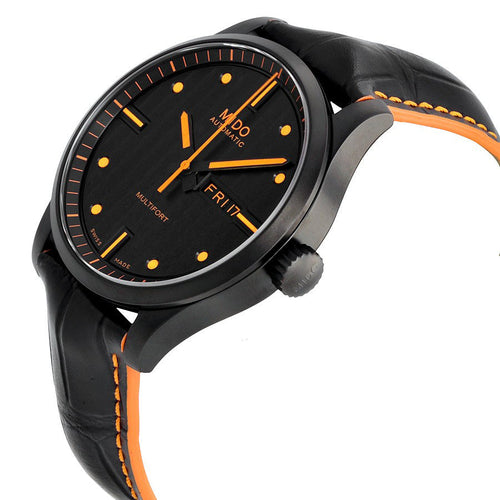 M0054303605180-Mido Men's M0054303605180 Multifort Black Dial Sp.Ed Watch