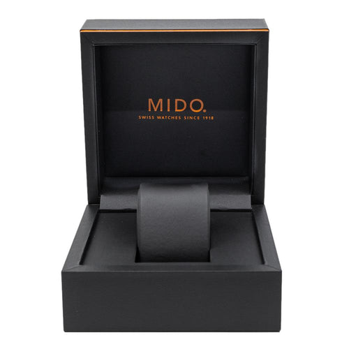 M0214311104100-Mido Men's M021.431.11.041.00 Commander II Blue Dial Watch