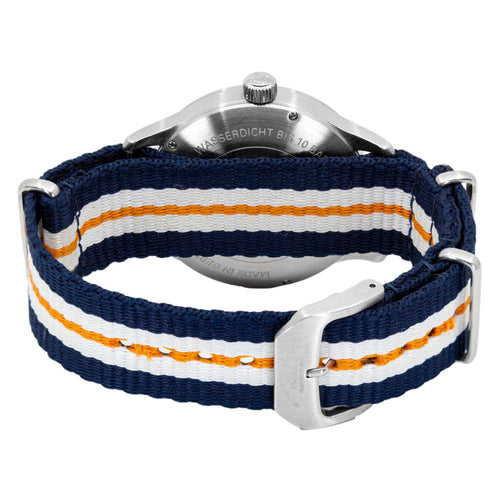 M1-40-72-NB-Muhle Glashutte Men's M1-40-72-NB  Panova Blue Dial Watch