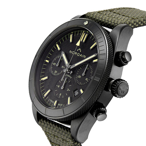 Norqain Men's NB1200B21C/B123 Adventure Sport Chrono Watch