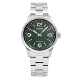 NJ0160-87X-Citizen Men's NJ0160-87X Green Dial Auto Watch