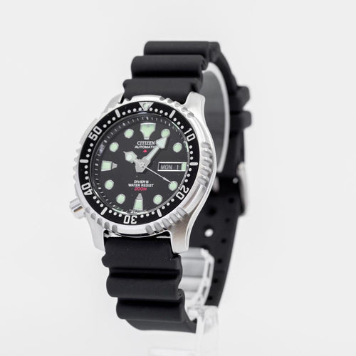 NY0040-09E-Citizen Men's NY0040-09E Promaster Black Dial Automatic