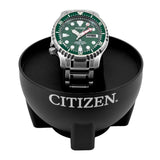 NY0100-50X-Citizen NY0100-50X Diver's Super Titanium 200mt Green Watch