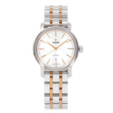 R14050103-Rado Ladies R14050103 Diamaster Two-Tone Silver Dial Watch