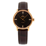 R22865755-Rado Ladies R22865755 Coupole Classic Black Dial  Watch