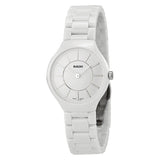 Rado Women's R27958112 True Thinline White Ceramic Quartz