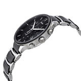R30130152-Rado Men's R30130152 Centrix Chronograph Black Dial Watch
