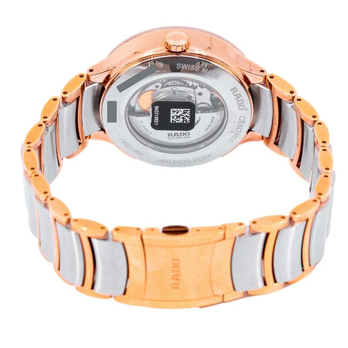 R30162013-Rado Men's R30162013 Centrix GMT White Dial  Watch