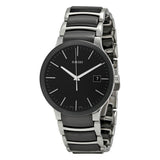 Rado Men's R30934162 Centrix Black Ceramic Quartz