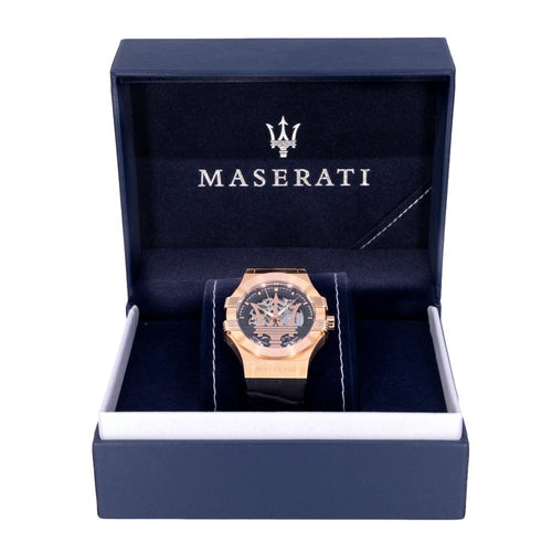 Maserati Men's R8821108039 Potenza Skeleton Dial Auto