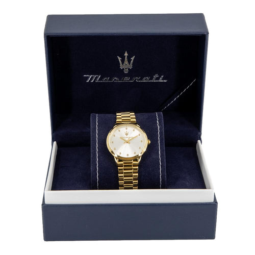R8853147503-Maserati Men's R8853147503 Royale Silver Dial Watch