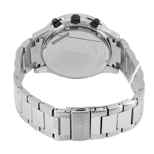 R8873640003-Maserati Men's R8873640003 SFIDA Chrono White Dial Watch