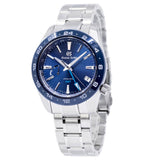 Grand Seiko Men's SBGE255G Sport GMT Blue Dial Watch